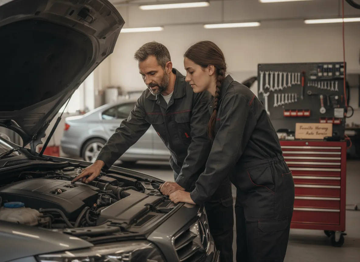 Einblick in die Werkstatt von EMS Automobile